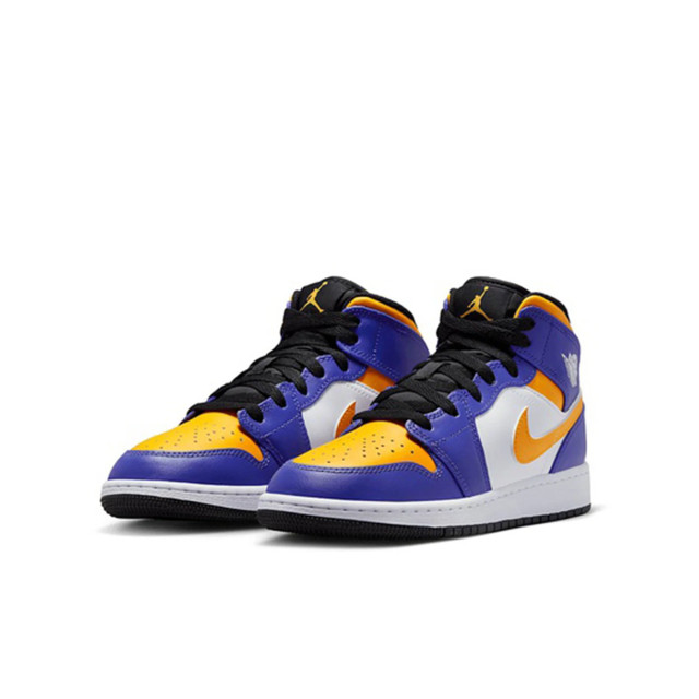 Nike Air jordan 1 mid lakers (gs) DQ8423-517 large