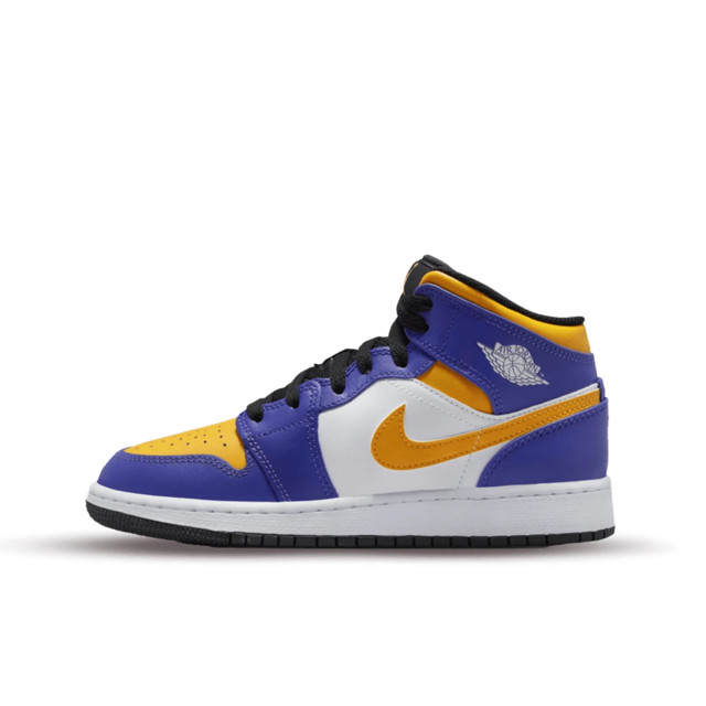 Nike Air jordan 1 mid lakers (gs) DQ8423-517 large