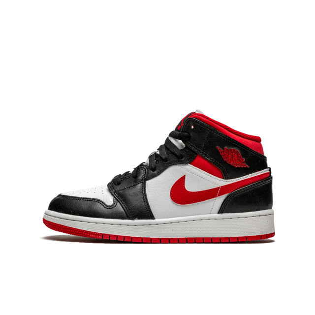 Nike Air jordan 1 mid gym red black white (gs) DJ4695-122 large