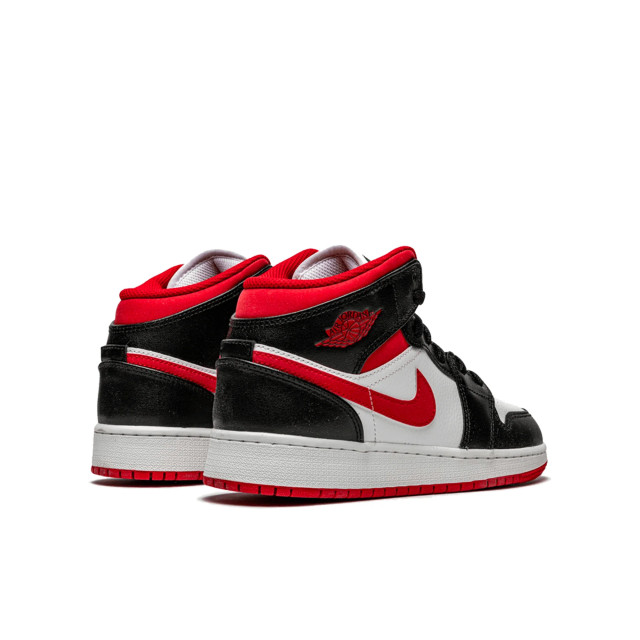 Nike Air jordan 1 mid gym red black white (gs) DJ4695-122 large