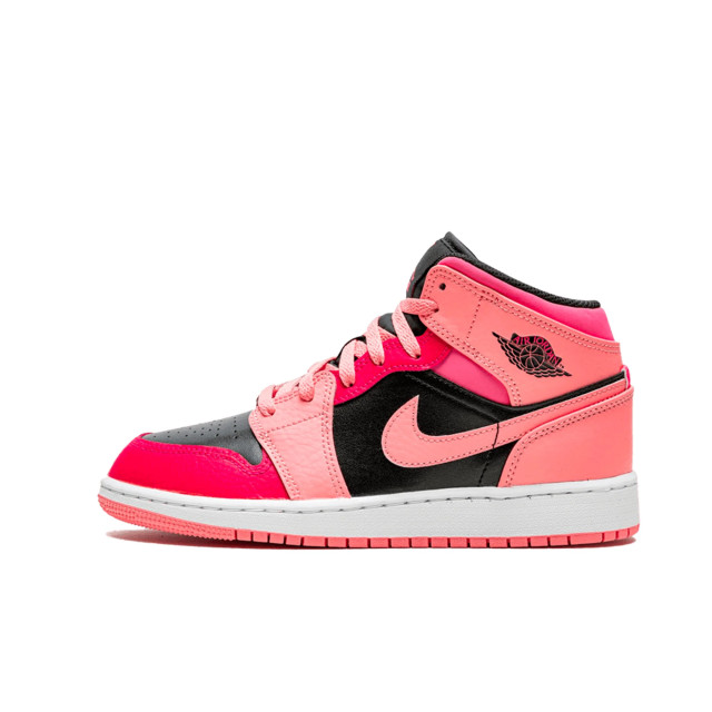 Nike Air jordan 1 mid coral chalk (gs) 554725-662 large