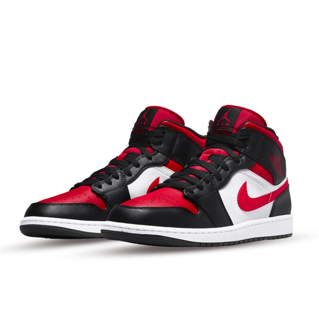Nike Air jordan 1 mid alternate bred toe 554724-079 large