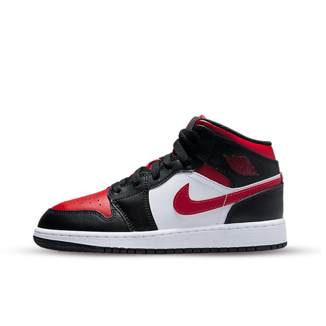 Nike Air jordan 1 mid alternate bred toe (gs) 554725-079 large