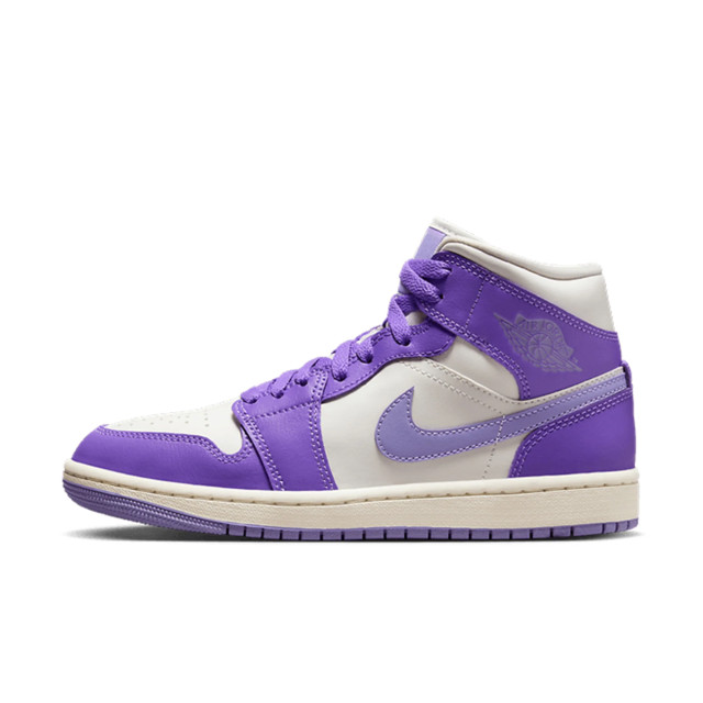 Nike Air jordan 1 mid action grape (w) BQ6472-504 large