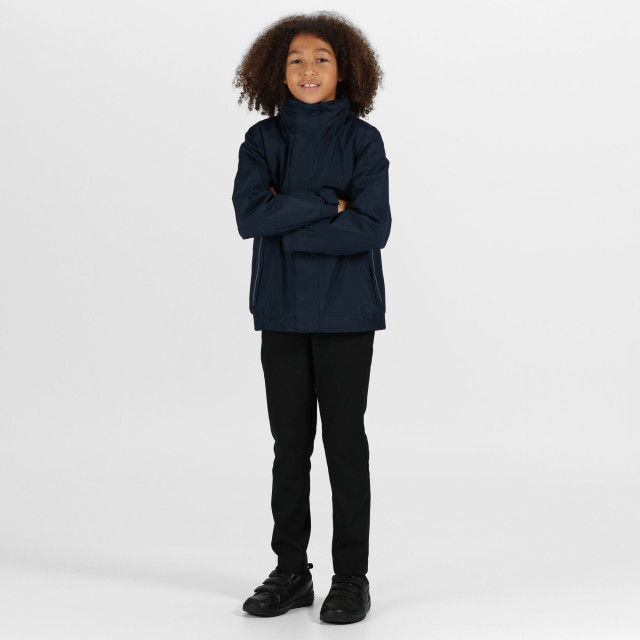 Regatta Kinderen/kinderen waterdicht windproof dover-jasje UTRG1604_navynavy large