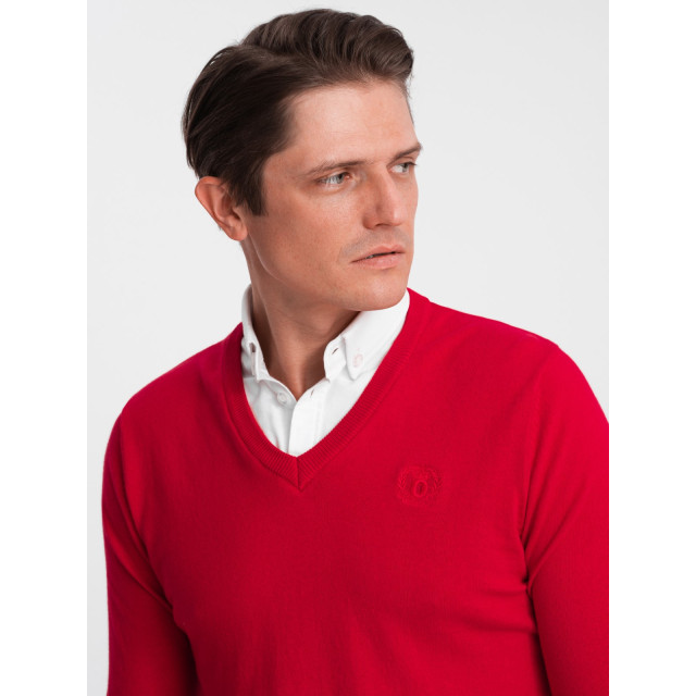Ombre Trui heren vaste overhemd kraag - romana 0102-RED large