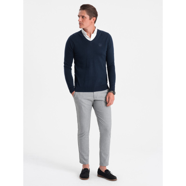 Ombre Trui heren vaste overhemd kraag - marino 0102-NAVY large
