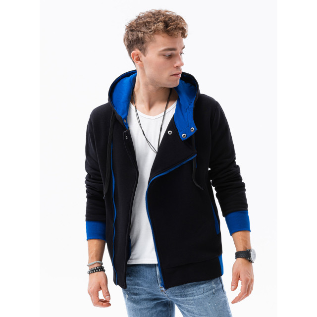 Ombre Hoodie met rits voor heren b297 - sale-it-94 large