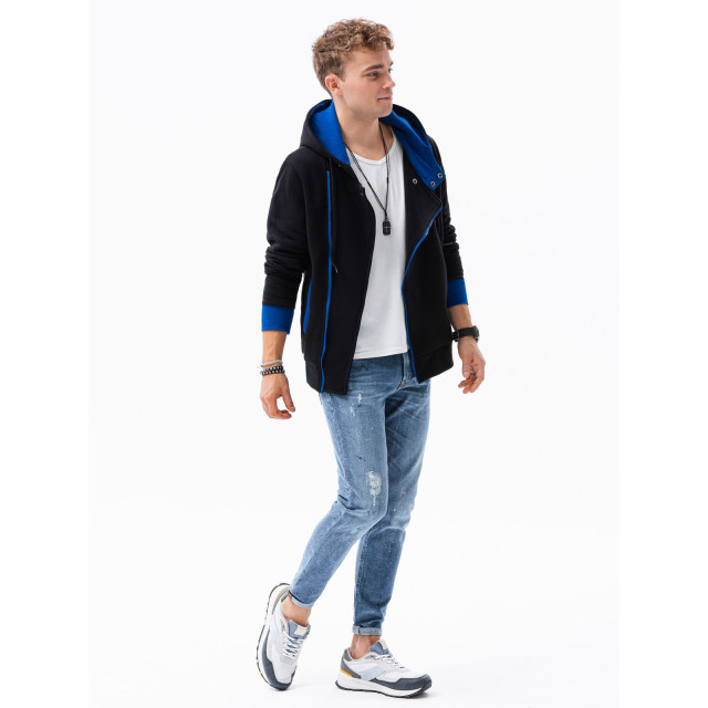 Ombre Hoodie met rits voor heren b297 - sale-it-94 large