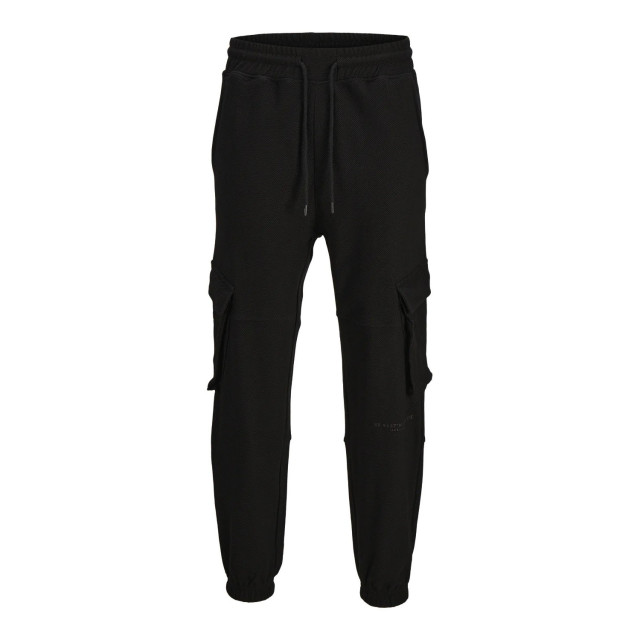 Jack & Jones Kane classic twill sweat cargo pant 12241948-BLK-XXL large