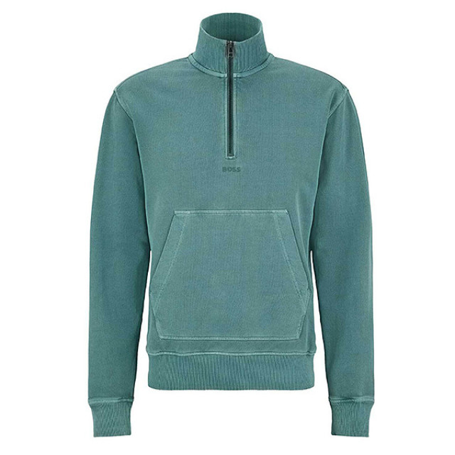 Hugo Boss Trui zefadehaf open green Zefadehalf - Open Green large