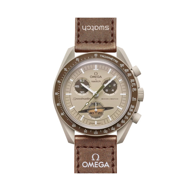 Swatch Bioceramic moonswatch mission to saturn SO33T100 large