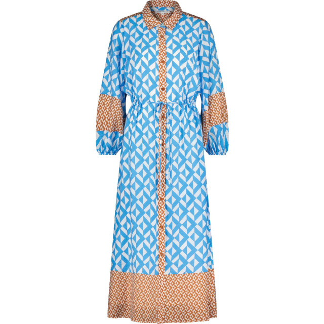 Tramontana Dress print blues C09-11-501-009995 large