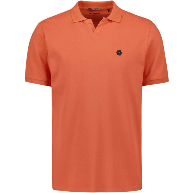 No Excess Polo korte mouw stretch melon 23390361-191 large