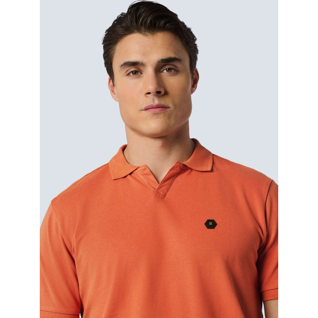 No Excess Polo korte mouw stretch melon 23390361-191 large