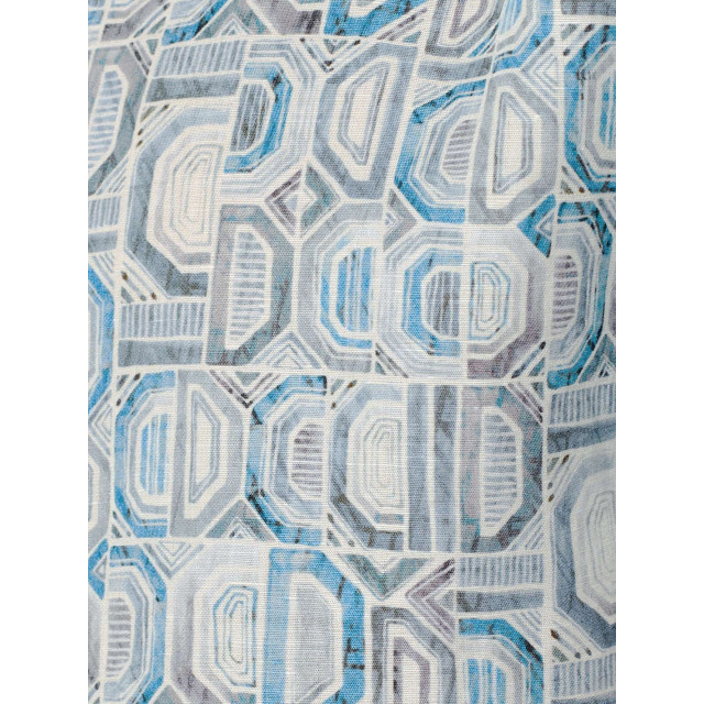 No Excess Overhemd korte mouw met print allover aqua 23440307-036 large