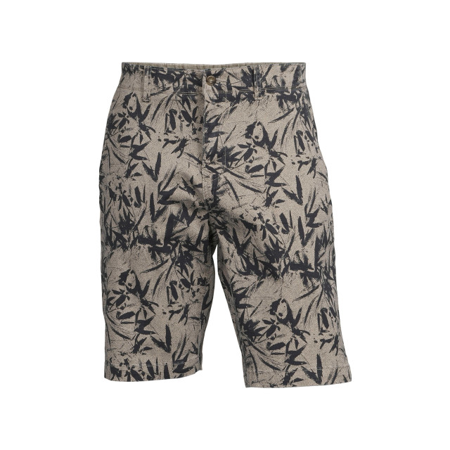 Lerros Slim fit short met all over print Lerros slim fit short met all over print large