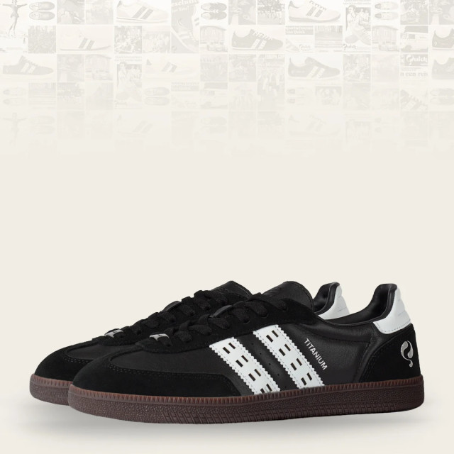 Q1905 Sneaker titanium zwart/wit QM1243549-199-1 large