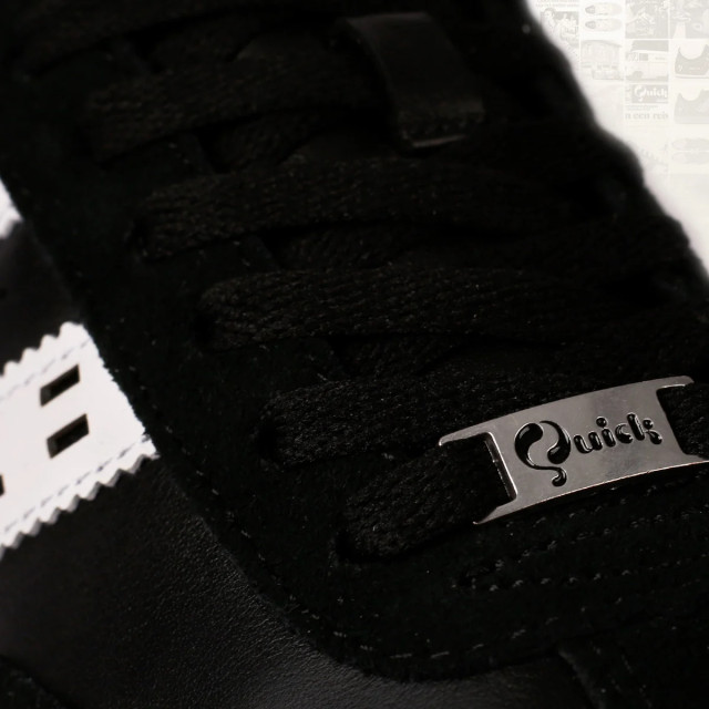 Q1905 Sneaker titanium zwart/wit QM1243549-199-1 large