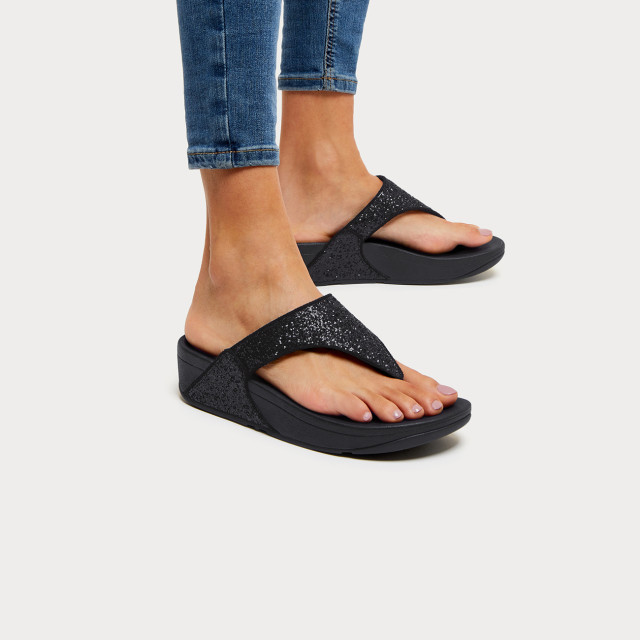 FitFlop Lulu glitter toe-thongs pu glitter X03 large