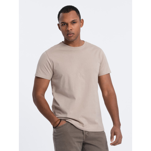 Ombre T-shirt heren warm grijs vidalgo OM-0146-7 large