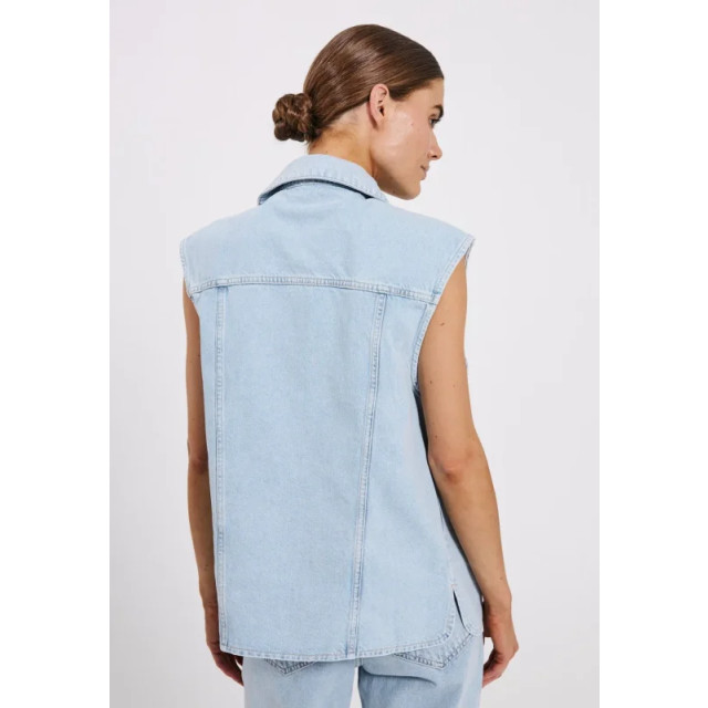 Norr Larisa denim waist coat - Larisa denim waist coat - NORR large