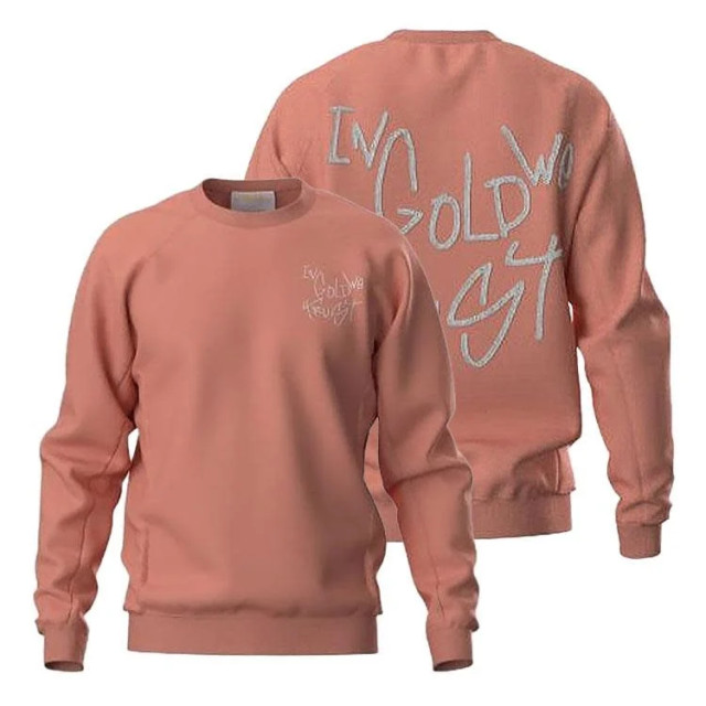In Gold We Trust Sweater the houston coral haze 150670381 large