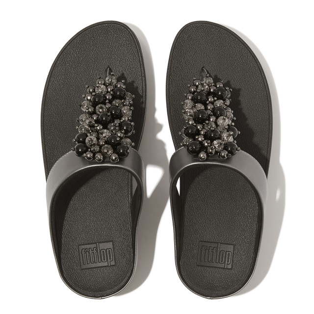 FitFlop Fino bauble-bead toe-post sandals HI9 large