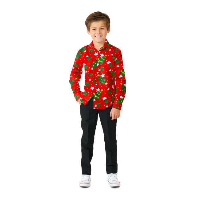 Suitmeister Boys christmas trees stars red OBBS-1001 large