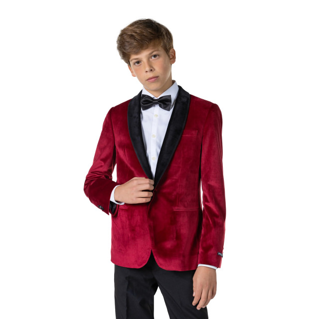 OppoSuits Teen boys dinner jacket burgundy ODTB-1001 large
