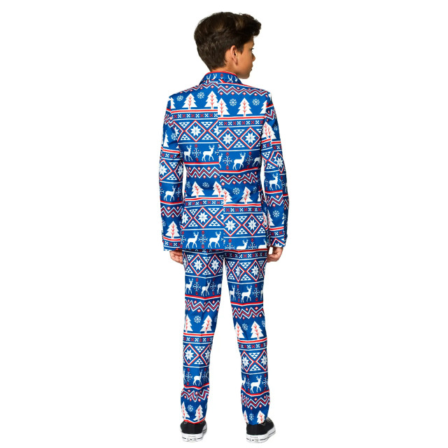 Suitmeister Boys christmas blue nordic OBBO-0023 large