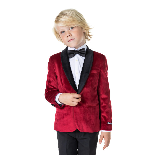 OppoSuits Boys dinner jacket burgundy ODBO-1001 large