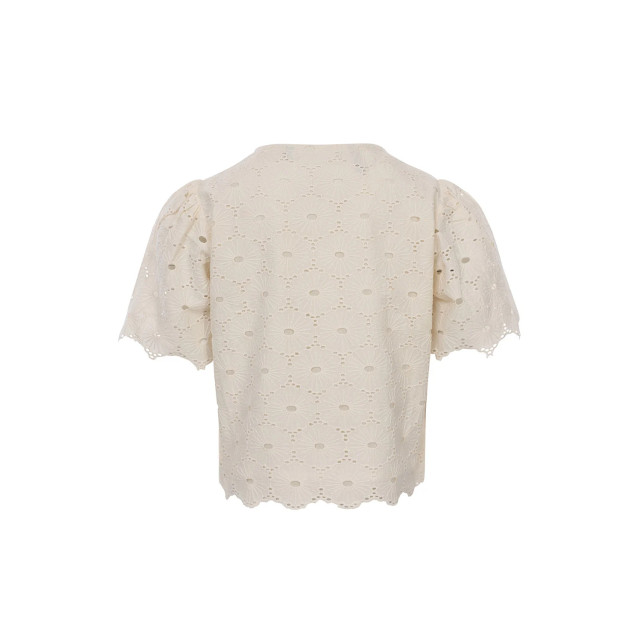 Looxs Revolution Broderie anglaise top creamy voor meisjes in de kleur 2413-5183-003 large