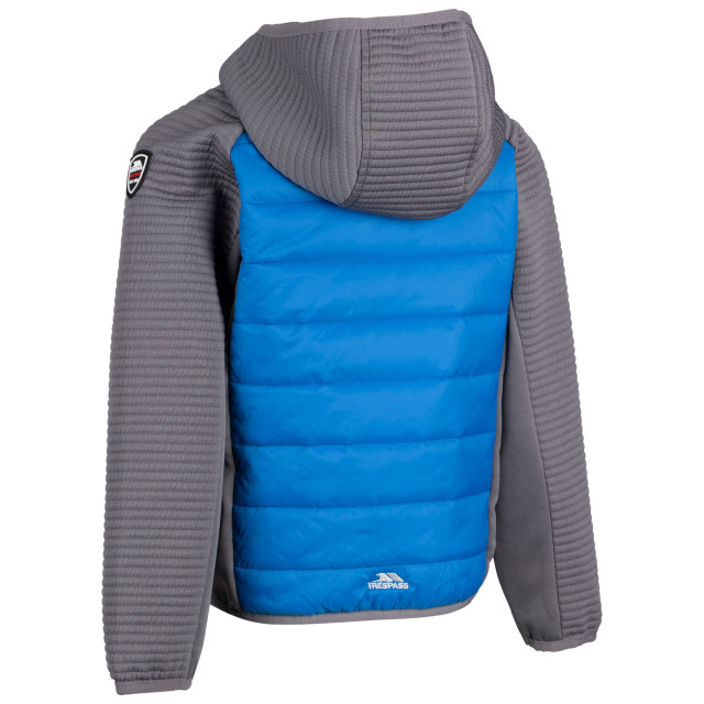 Trespass Roadie hybride jas voor kinderen UTTP6234_bluegrey large