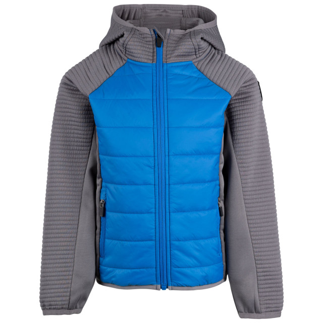 Trespass Roadie hybride jas voor kinderen UTTP6234_bluegrey large