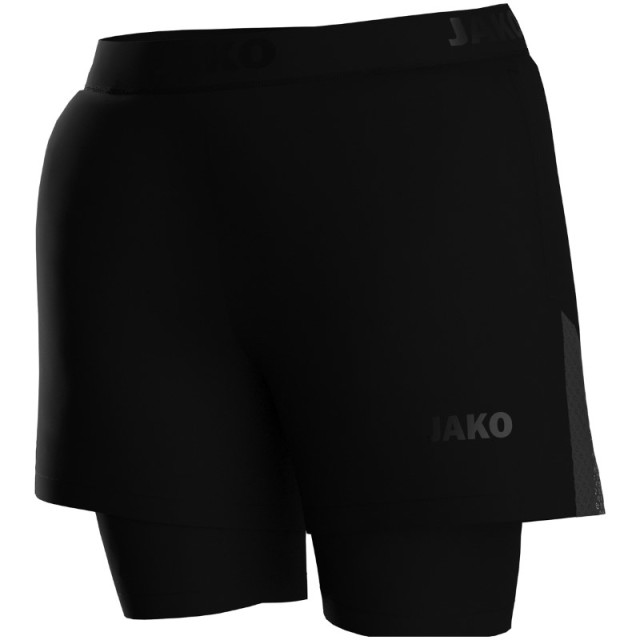 Jako 2-in-1 short power dames 6276d-800 JAKO 2-in-1 short Power Dames 6276d-800 large