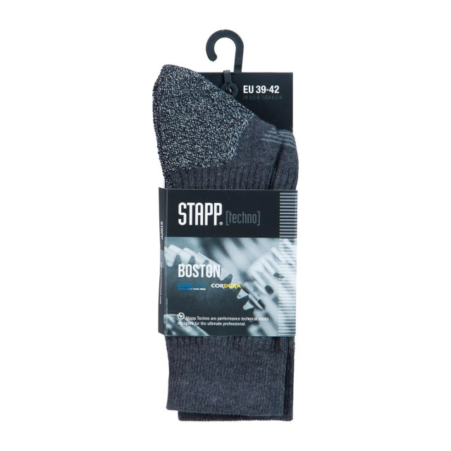 Stapp Techno unisex boston all season werksokken 27410 1-paar 27410-Grijs large