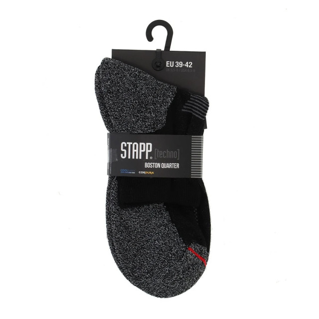 Stapp Techno unisex boston all season quarter werksokken 27405 1-paar 27405-Zwart large