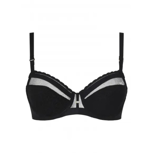 Chantelle Monogram covering underwired bra C11ZM0 large