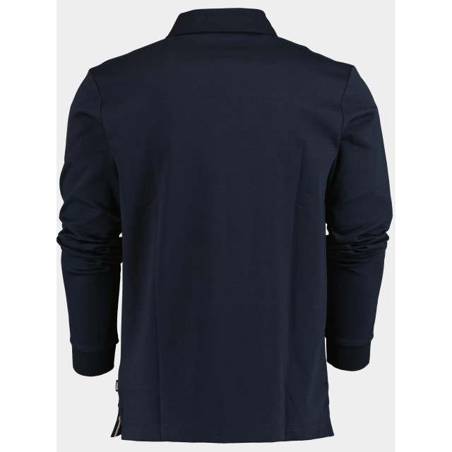 Hugo Boss Boss men business (black) polo lange mouw polo pado navy 30 10241542 01 50468392/404 167019 large