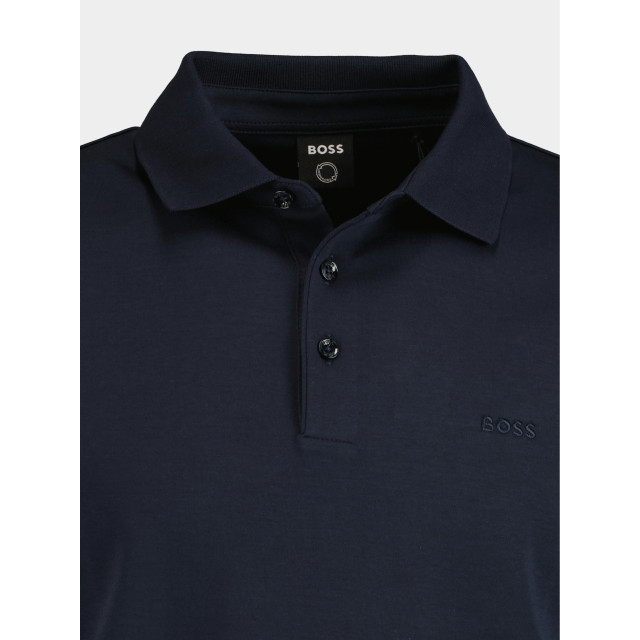 Hugo Boss Boss men business (black) polo lange mouw polo pado navy 30 10241542 01 50468392/404 167019 large
