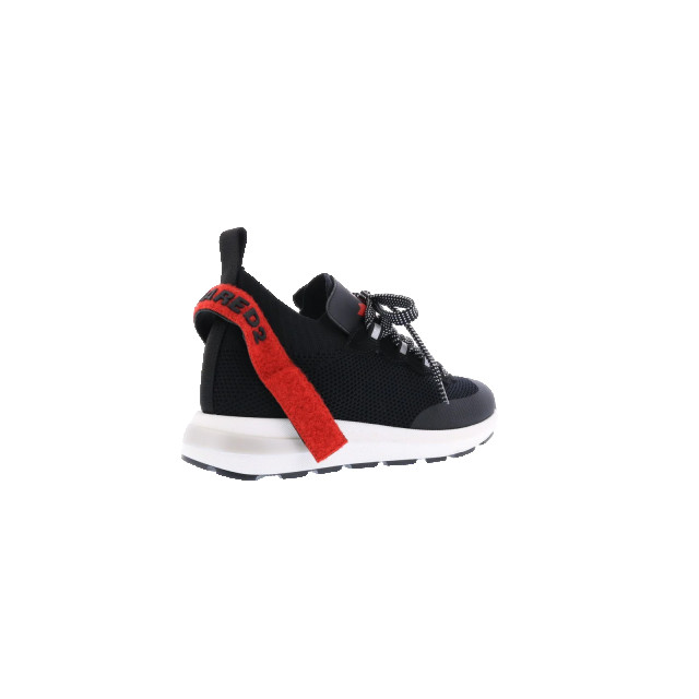 Dsquared2 Kids speedster sneakers lace up 67052-VAR.01-BLACK/RED large
