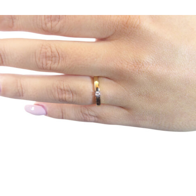 Christian Bicolor gouden ring 87C56-7732JC large