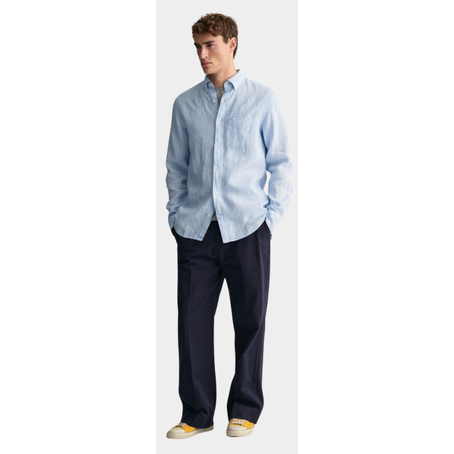 Gant Casual hemd lange mouw linen shirt 3240102/468 181313 large