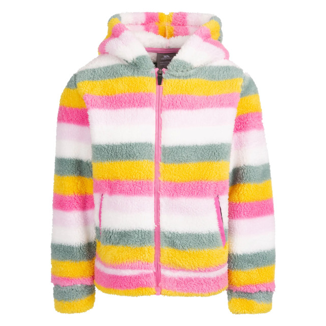 Trespass Kinder/kinder fleece jas met prachtige streep UTTP6070_palepink large