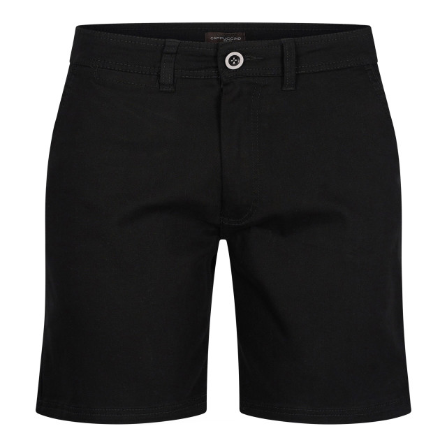 Cappuccino Italia Chino short black cap-chi-sho-blk-XXL large