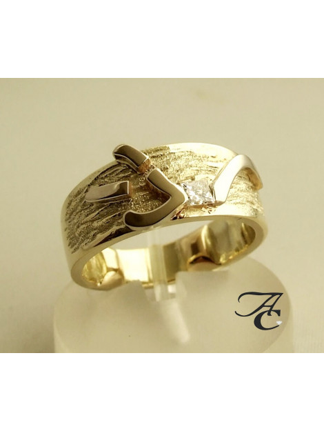 Atelier Christian 14 karaat gouden ring 236P73-9924AC large