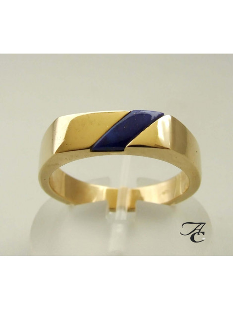 Atelier Christian Gouden ring met lapis lazuli 237R0120-1232AC large