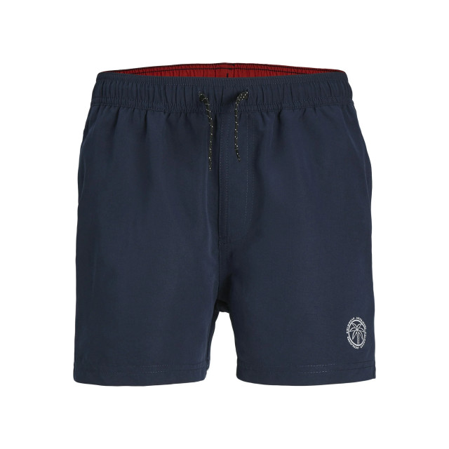 Jack & Jones Jongens zwemshort jpstfiji effen donker 12248984-Donkerblauw large