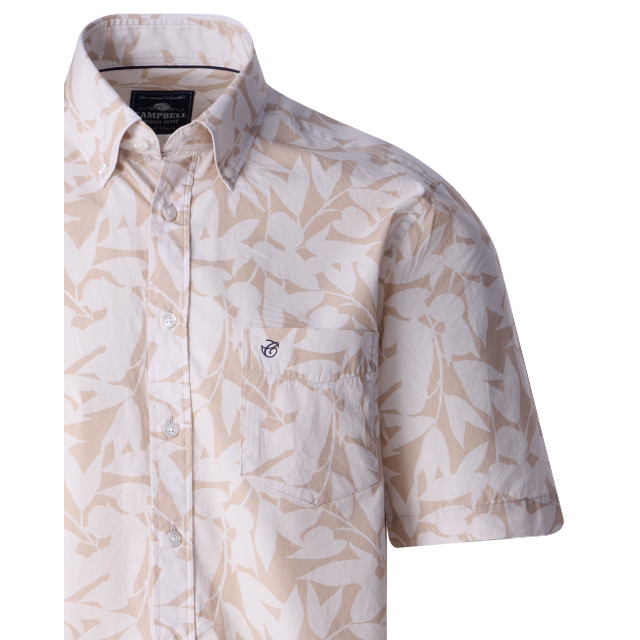 Campbell Classic casual overhemd met korte mouwen 089021-002-XXL large